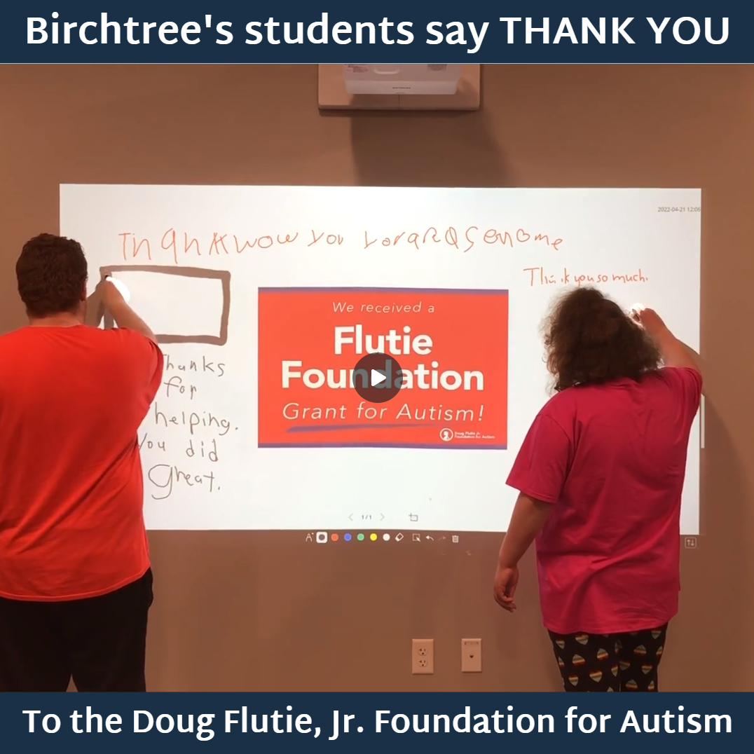 Thank you to The Doug Flutie, Jr. Foundation for Autism!