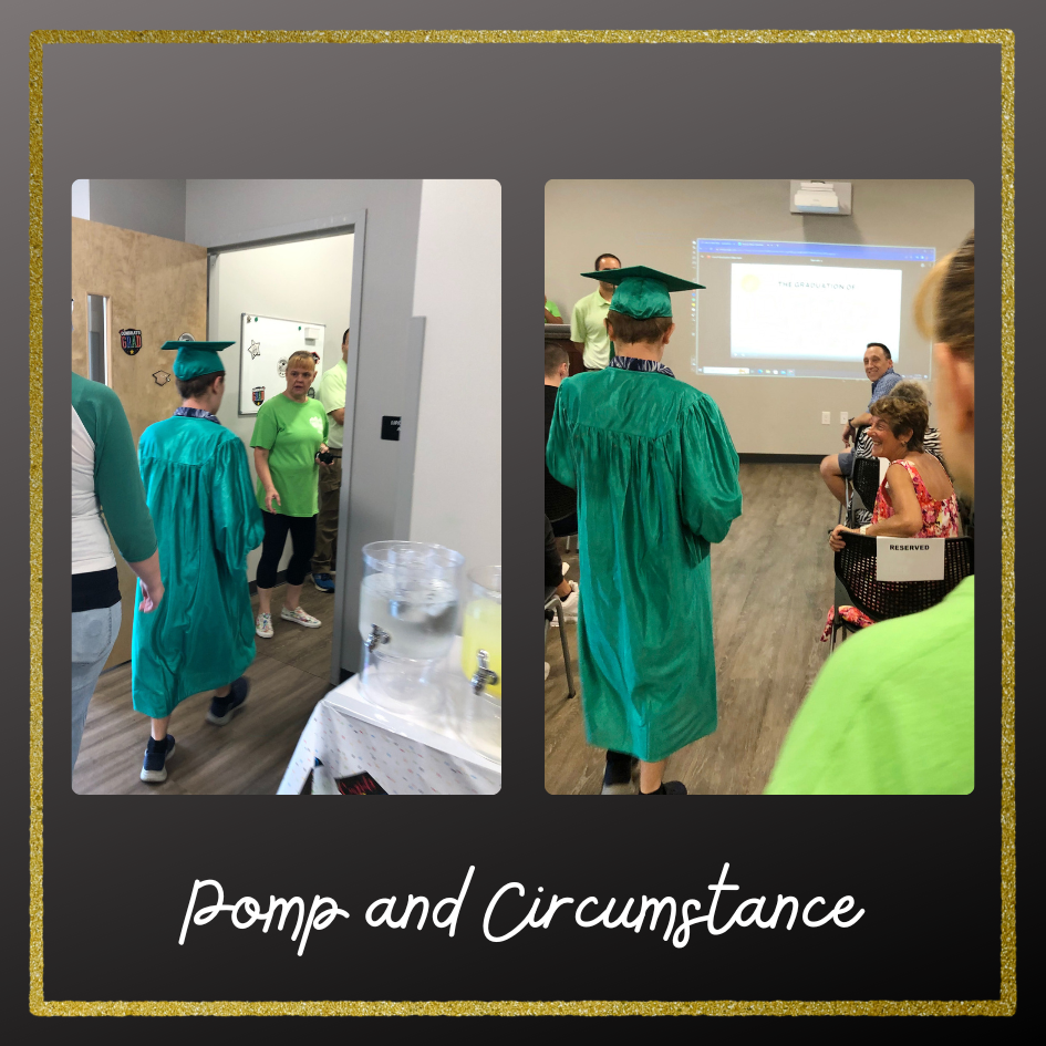 A Birchtree Center Cap & Gown Ceremony